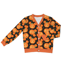 Load image into Gallery viewer, Pumpkin Mouse cardigan
