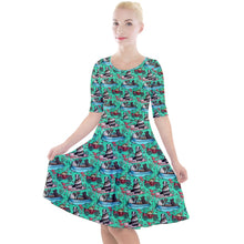 Load image into Gallery viewer, Wind in the willows print dress
