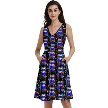 Load image into Gallery viewer, Sci Fi Dr 60th print dress
