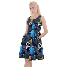 Load image into Gallery viewer, Trap door print dress
