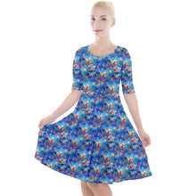 Load image into Gallery viewer, Underwater Princess print dress
