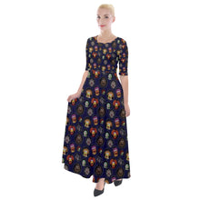 Load image into Gallery viewer, Fraggles in profile print dress
