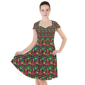 Super game print dress