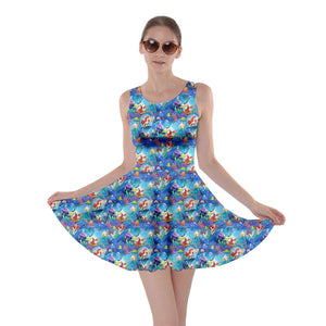 Underwater Princess print dress