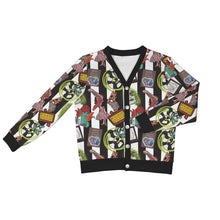 Load image into Gallery viewer, Beetlejuice stripe cardigan
