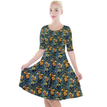 Load image into Gallery viewer, Embroidered Fairy print dress
