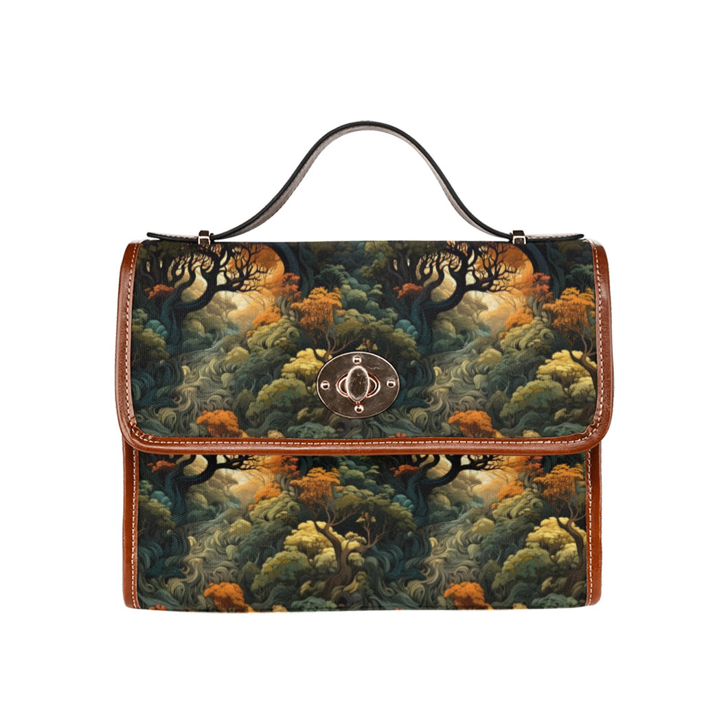 Enchanted forest satchel handbag Bag