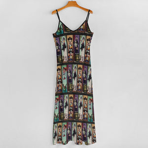 Stretching pictures dress