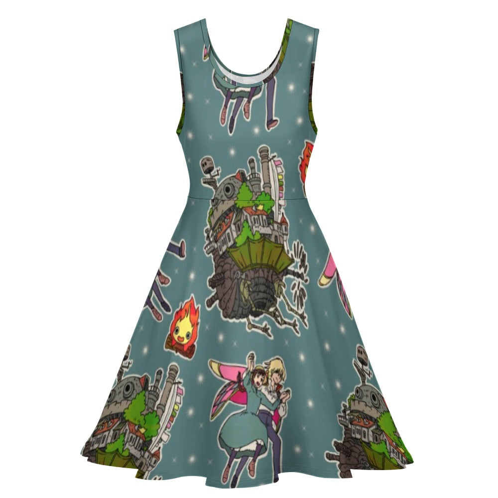 Moving castle dress
