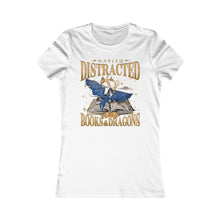 Load image into Gallery viewer, Book Dragon  Women&#39;s fit T-shirt
