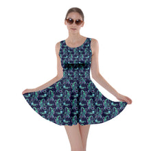 Load image into Gallery viewer, Octopus and Jellyfish print dress
