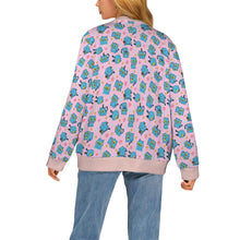 Load image into Gallery viewer, Derpy cat cardigan
