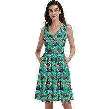 Load image into Gallery viewer, Wind in the willows print dress
