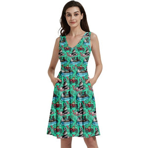 Wind in the willows print dress