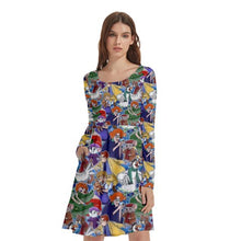 Load image into Gallery viewer, Hero mice print dress
