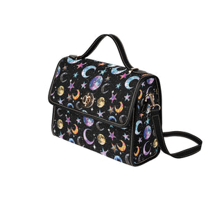 Moon and stars satchel handbag Bag