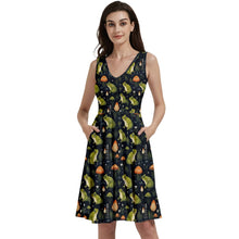 Load image into Gallery viewer, Toad print dress
