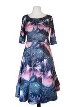 Load image into Gallery viewer, Night court print dress
