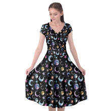 Load image into Gallery viewer, Moon print dress
