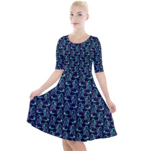 Load image into Gallery viewer, Octopus and Jellyfish print dress
