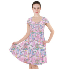 Load image into Gallery viewer, Pony pink gingham print dress
