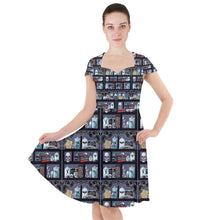 Load image into Gallery viewer, Magical bookcase print dress
