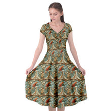 Load image into Gallery viewer, Embroidered Scottish Princess print dress
