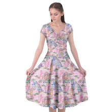 Load image into Gallery viewer, Pony pink gingham print dress
