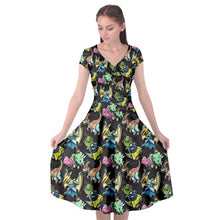 Load image into Gallery viewer, Dinosaur princesses print dress
