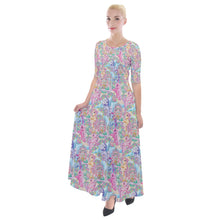 Load image into Gallery viewer, Pony castle print dress
