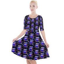 Load image into Gallery viewer, Sci Fi Dr 60th print dress
