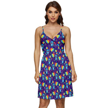 Load image into Gallery viewer, Stitch rainbow heart print dress
