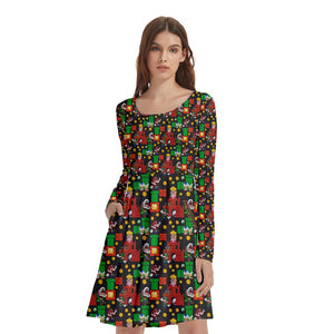 Super game print dress