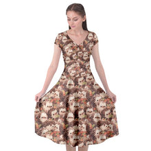 Load image into Gallery viewer, Hedgehog print dress
