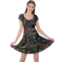 Load image into Gallery viewer, Fairy forest print dress
