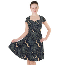 Load image into Gallery viewer, Moon and fern print dress
