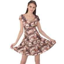 Load image into Gallery viewer, Hedgehog print dress
