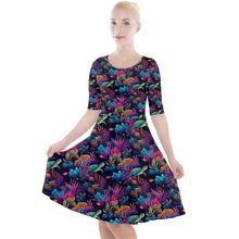 Load image into Gallery viewer, Sea turtle print dress
