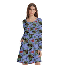 Load image into Gallery viewer, Alien mother print dress
