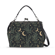Load image into Gallery viewer, Moon and fern clutch handbag Bag

