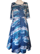 Load image into Gallery viewer, Artic animals print dress
