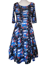 Load image into Gallery viewer, Sci Fi Dr 60th print dress
