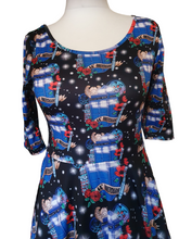 Load image into Gallery viewer, Sci Fi Dr 60th print dress
