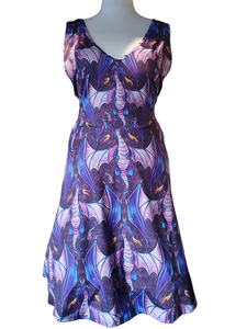 Dragon print dress