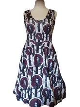 Load image into Gallery viewer, Crow film print dress
