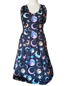 Moon print dress