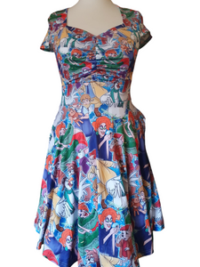 Hero mice print dress