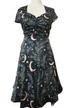 Load image into Gallery viewer, Moon and fern print dress
