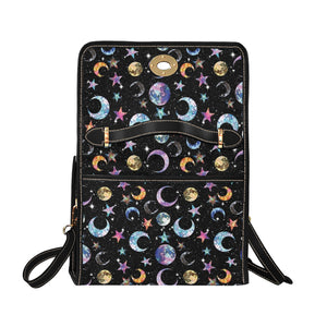 Moon and stars satchel handbag Bag