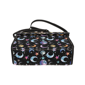 Moon and stars satchel handbag Bag